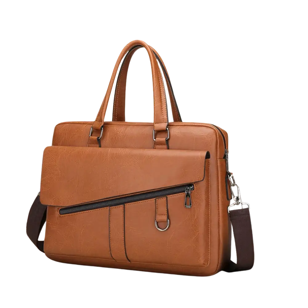 Porte Document en Cuir Vintage pour Homme