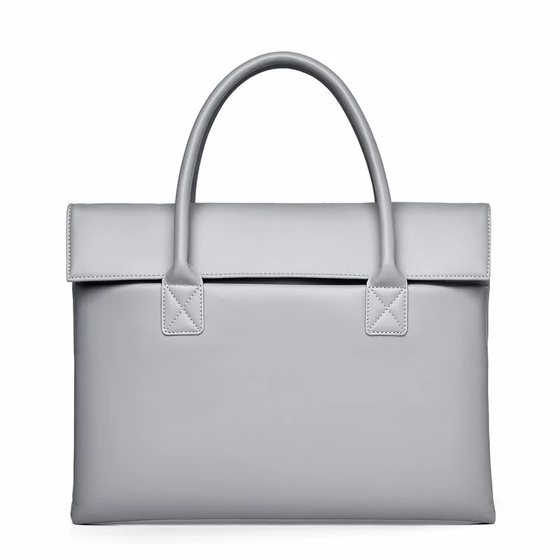 Sac Ordinateur à Main Chic en Cuir Femme