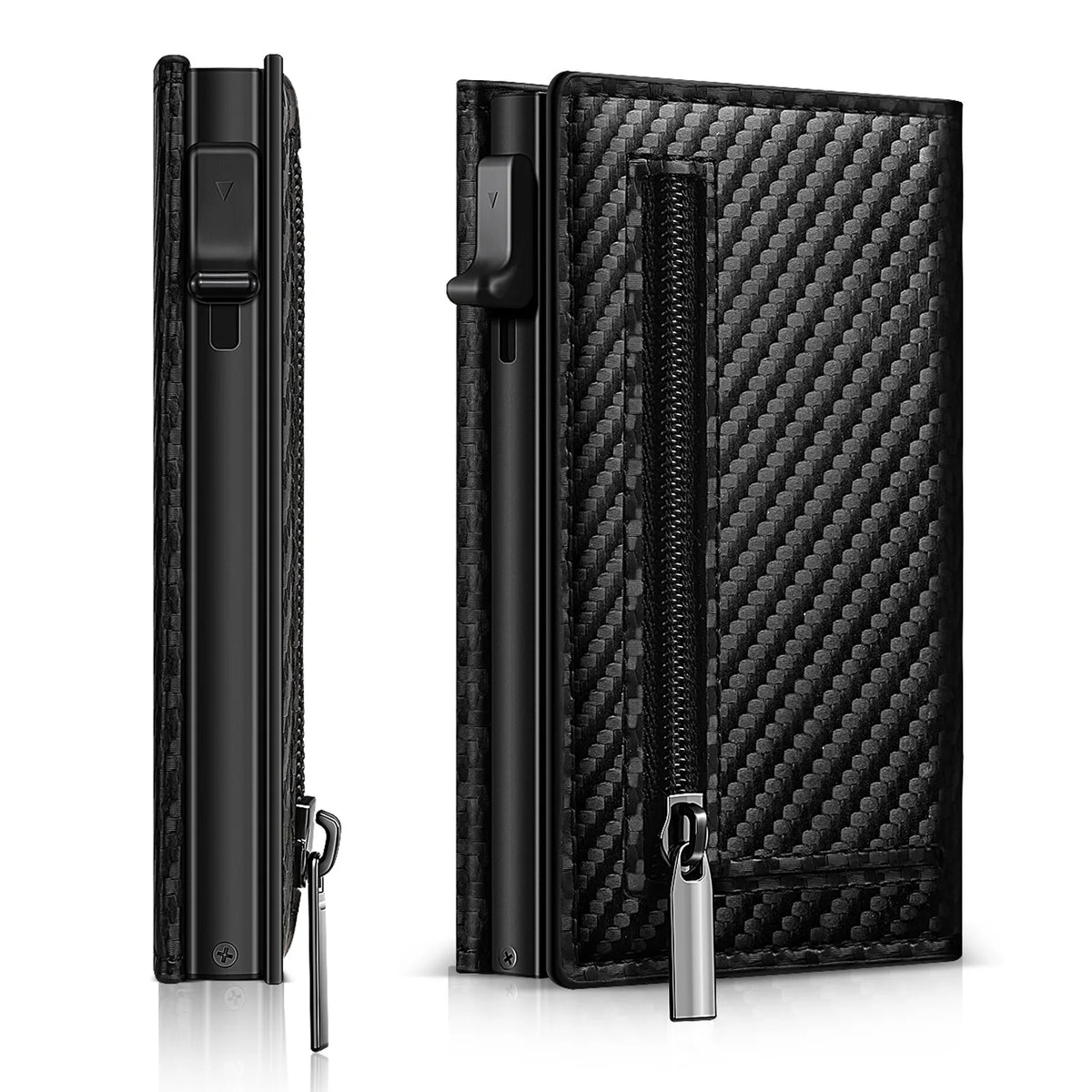 Porte-Cartes Homme RFID Compact et Magnétique