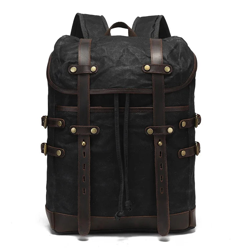 Sac à Dos de Randonnée Léger en Toile Imperméable pour Homme