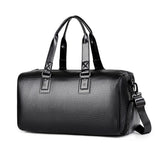 Sac de Voyage à Main Elégant en Cuir de Luxe pour Homme