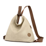 Sac Bandoulière à Dos Vintage avec Cordon en Toile