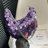 Sac Soiré Mode Sequins Effet Luxe
