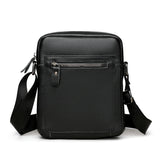 Sac Bandoulière Décontracté en Cuir Souple Chic pour Homme