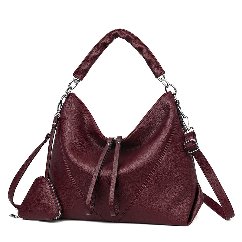 Sac Cabas en Cuir à Portés Epaule Fonctionnel