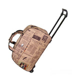 Sac de Voyage Valise à Roulettes pour Bagages Femme
