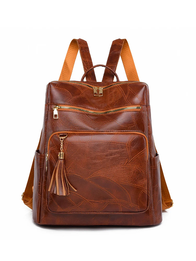 Sac à Dos en Cuir Vintage