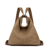 Sac Bandoulière à Dos Vintage avec Cordon en Toile