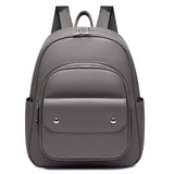 Sac à Dos Simple en Cuir Souple pour Femme