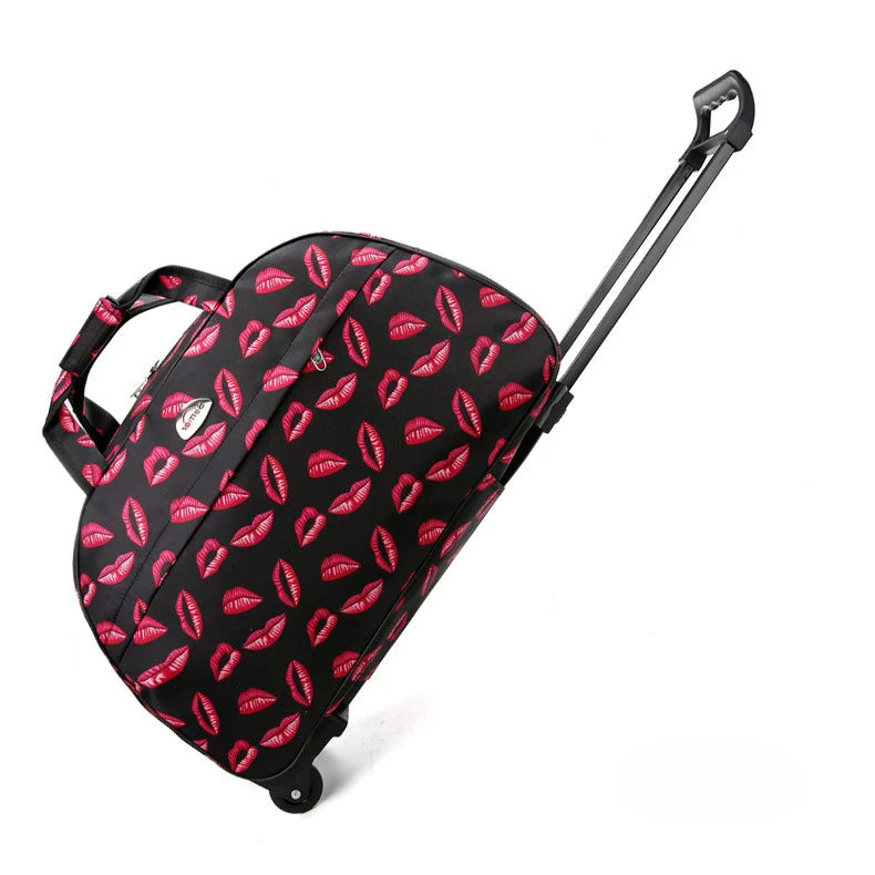 Sac de Voyage Valise à Roulettes pour Bagages Femme