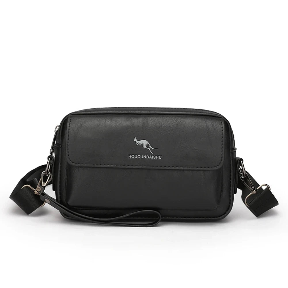 Sacoche de Poitrine Chic en Cuir Homme
