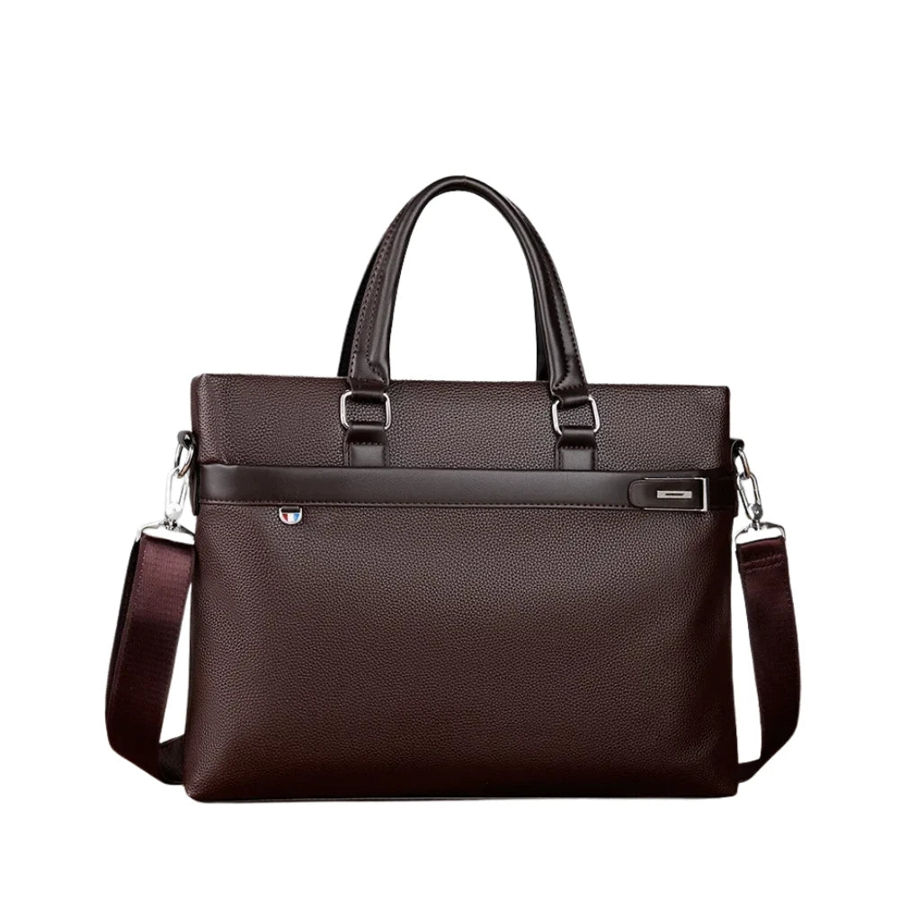 Sac Bandoulière de Travail Horizontal pour Homme d'Affaires