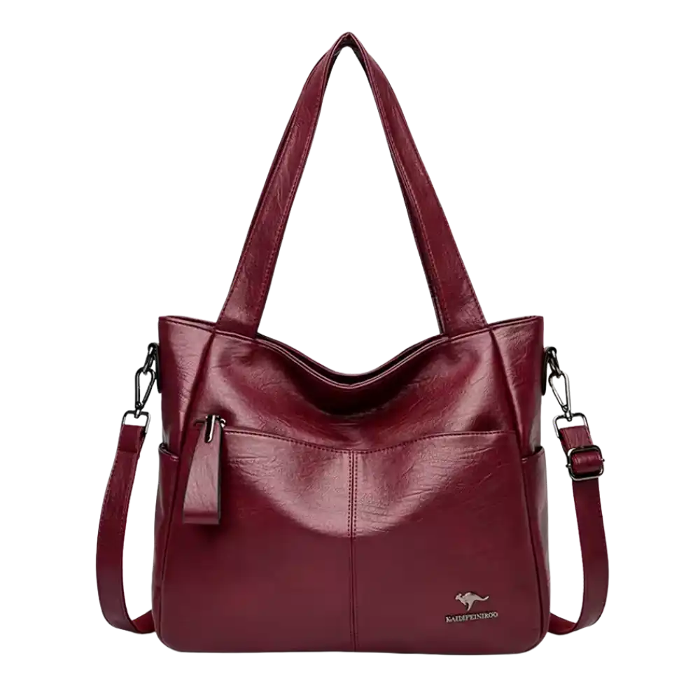 Sac Bandoulière Décontracté à Main en Cuir