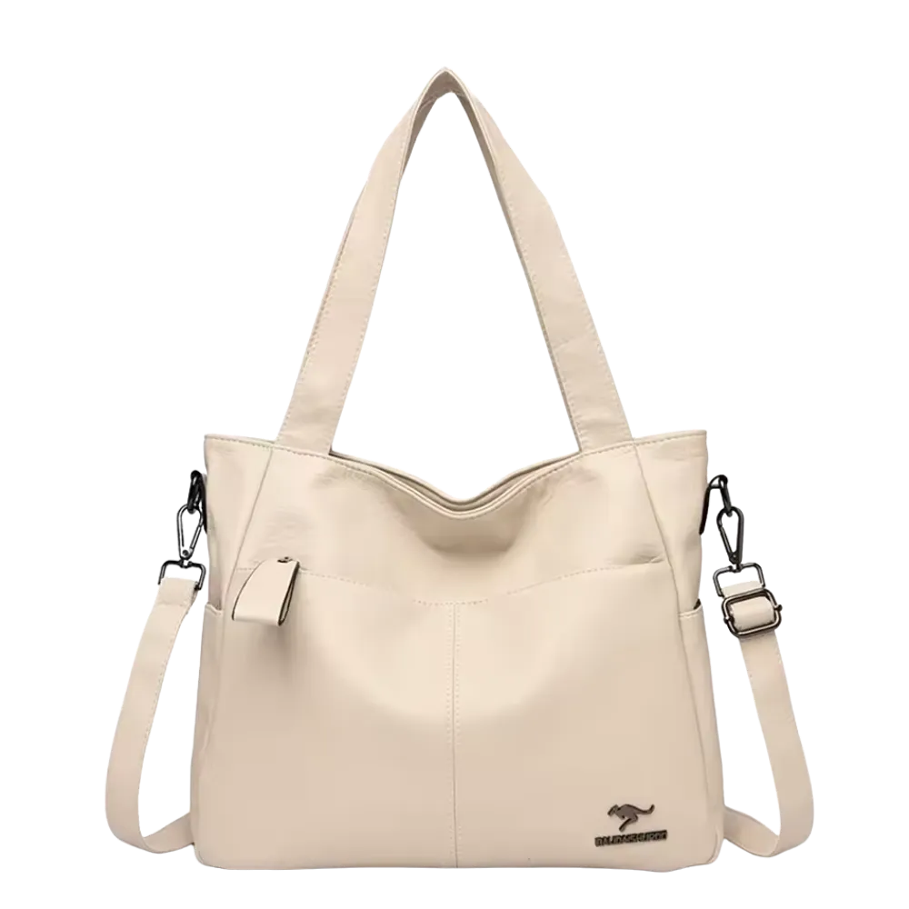 Sac Bandoulière Décontracté à Main en Cuir