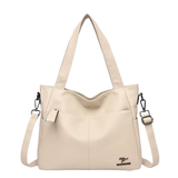 Sac Bandoulière Décontracté à Main en Cuir