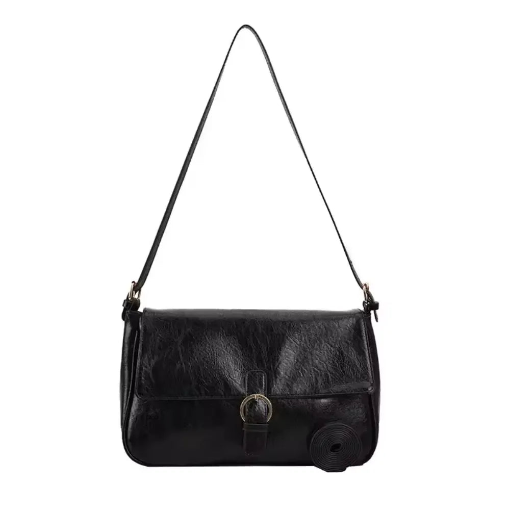 Sac Bandoulière Messager Chic en Cuir Souple
