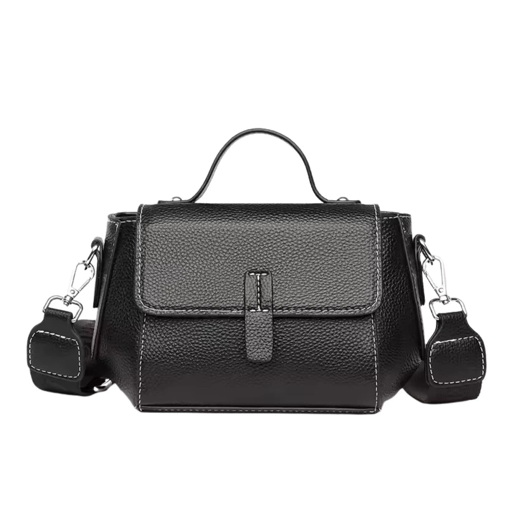 Sac Bandoulière à Main en Cuir de Luxe Femme