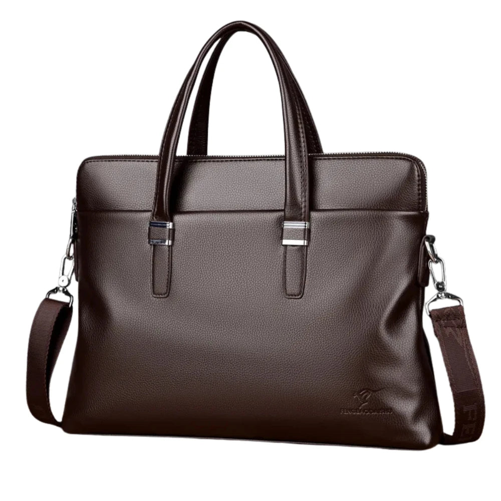 Sac Ordinateur Bandoulière Chic à Compartiments pour Bureau