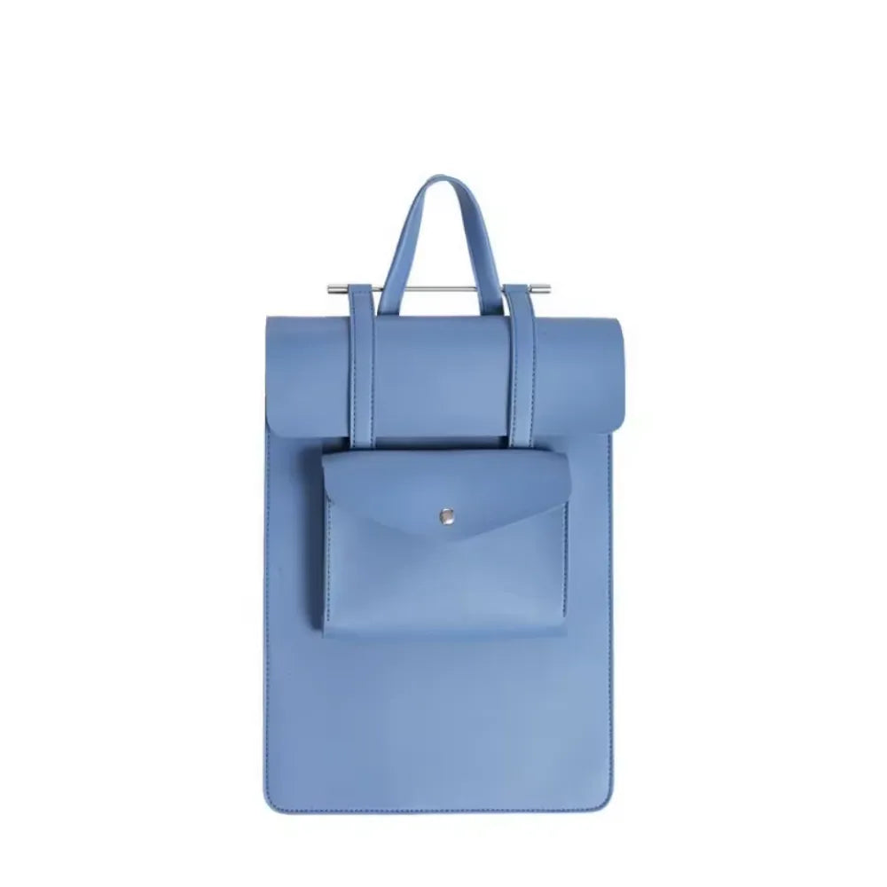 Sac Ordinateur Bandoulière Fin en Cuir Simple