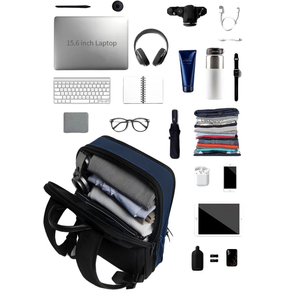 Sac Ordinateur Portable à Porté Dos Etanche pour Homme