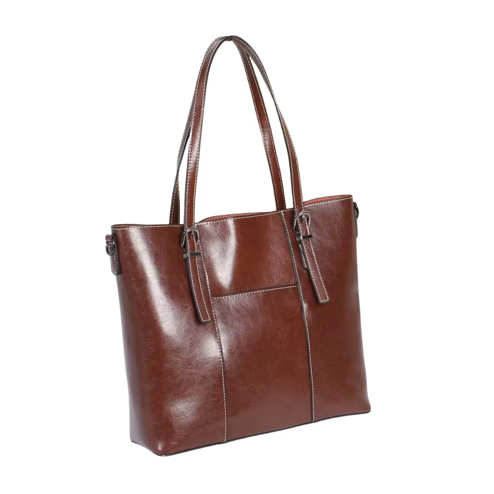 Sac Fourre tout en Cuir