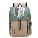 Sac À Dos En Toile De Grande Capacité