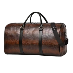 Sac de Voyage Homme Fourre-Tout – Marron