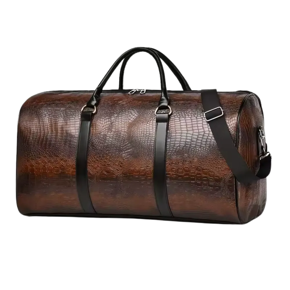 Sac de Voyage à Main Fourre-tout Chic en Cuir
