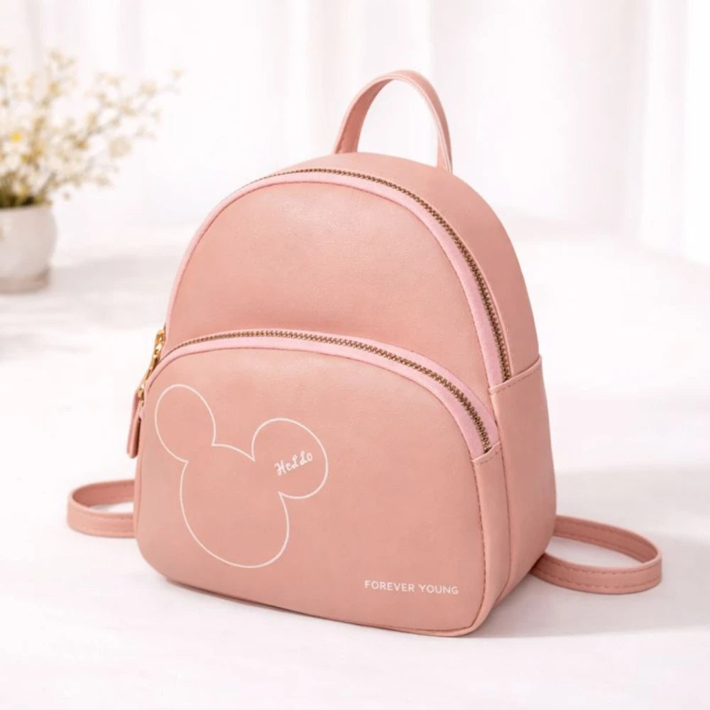 Sac à Dos Petit de Luxe avec Bandoulière pour Femme