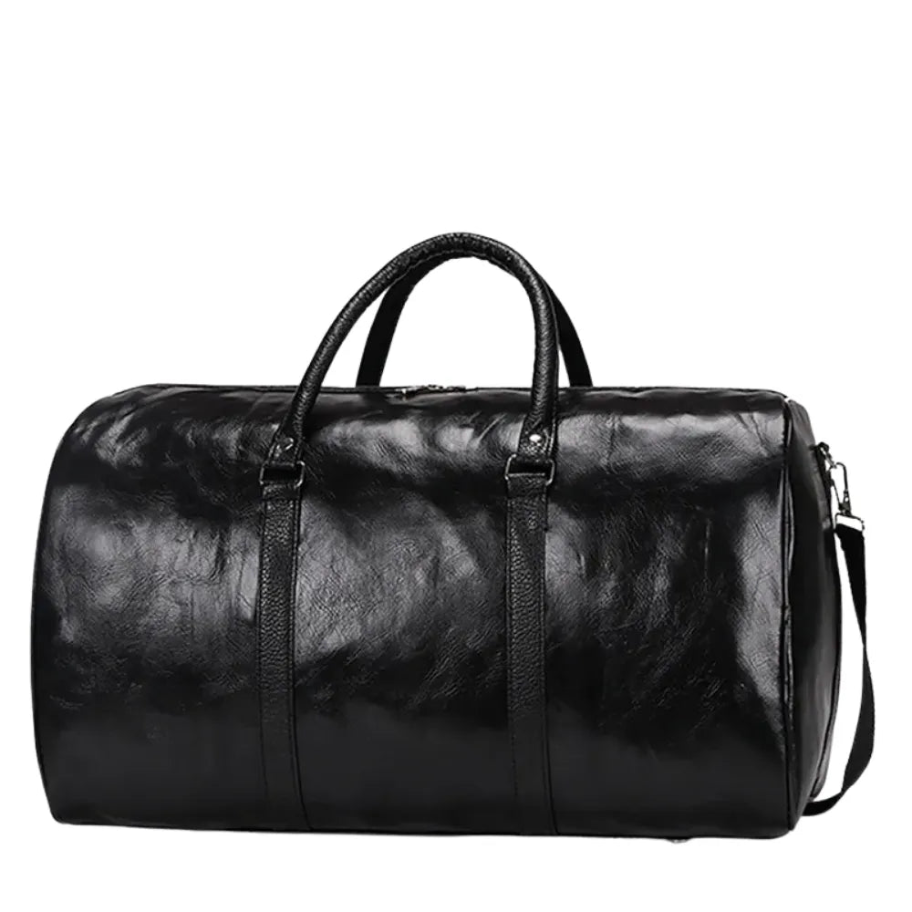 Sac de Voyage Homme en Cuir Léger à Grand Compartiment