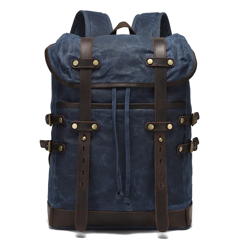 Sac à Dos de Randonnée Léger en Toile Imperméable pour Homme