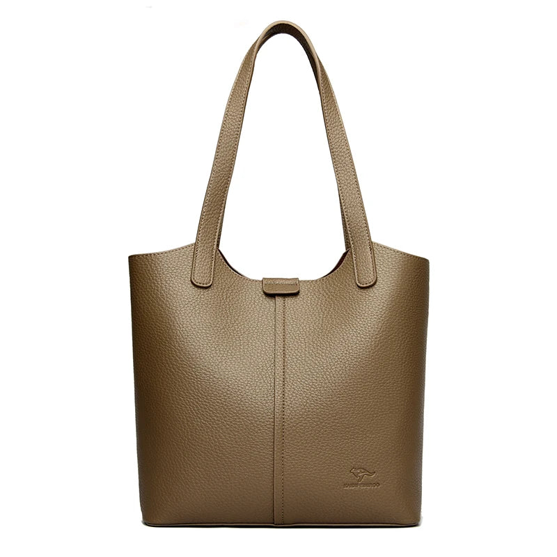 Sac Cabas Femme Structuré Grand Format à Compartiments