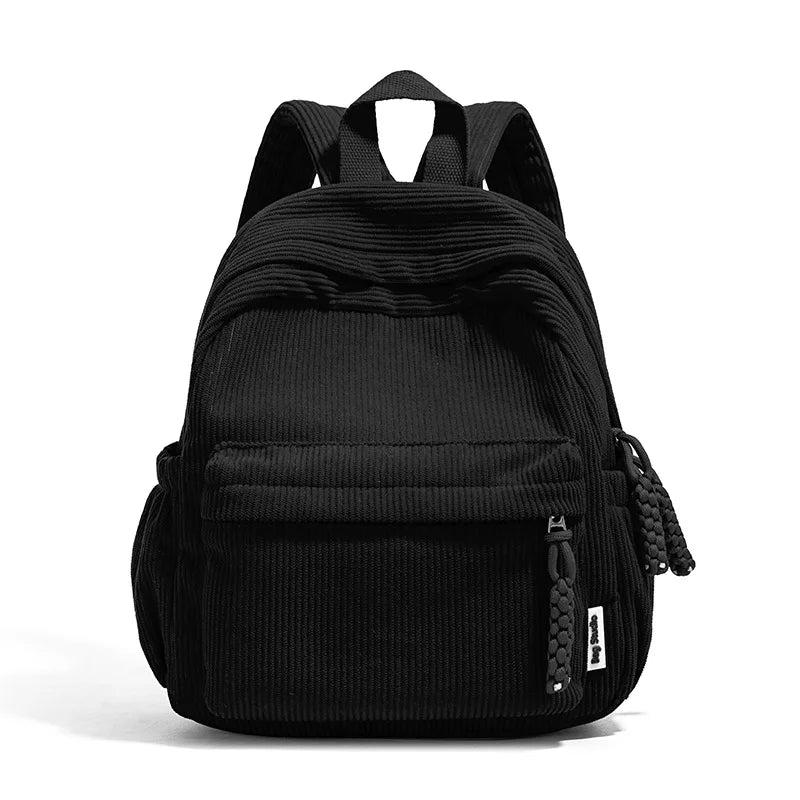 Sac À Dos Femme En Velours Côtelé Tendance
