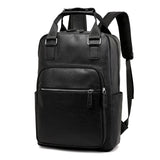 Sac à Dos Style Rétro de Luxe en Cuir Décontracté pour Homme