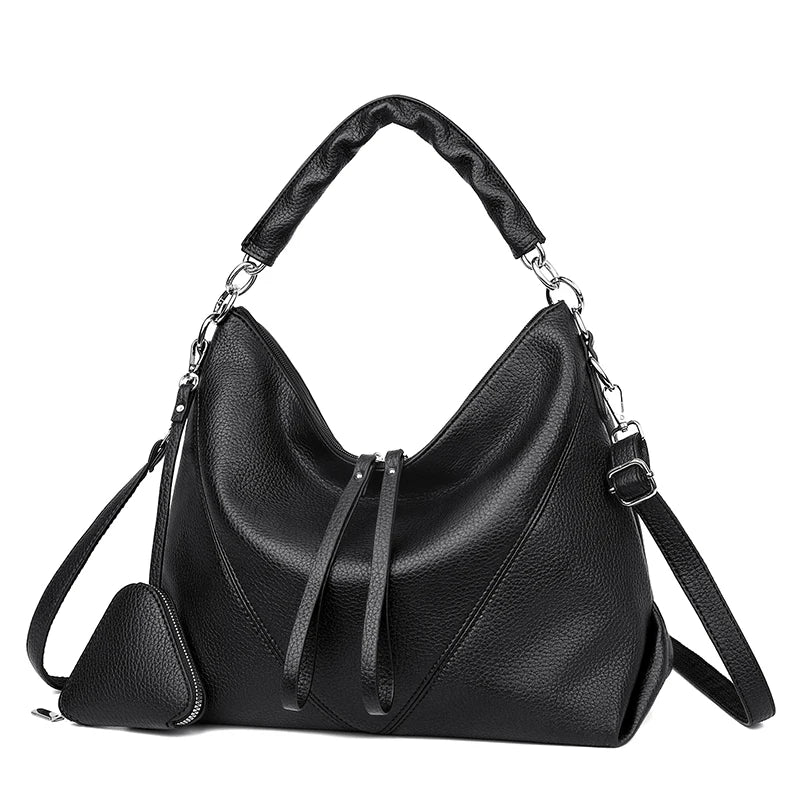 Sac Cabas en Cuir à Portés Epaule Fonctionnel