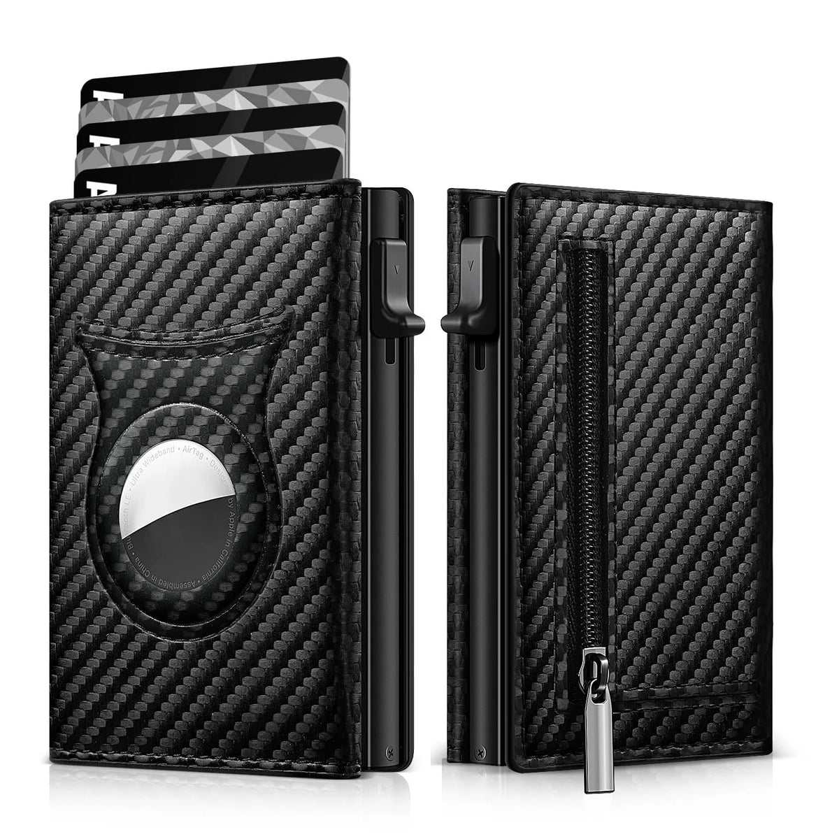 Porte-Cartes Homme RFID Compact et Magnétique