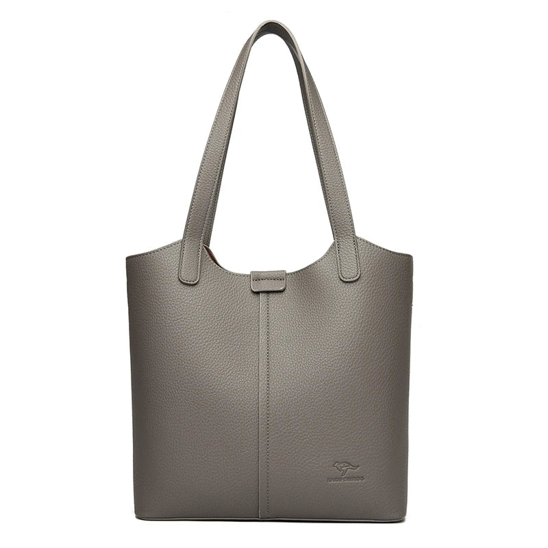 Sac Cabas Femme Structuré Grand Format à Compartiments