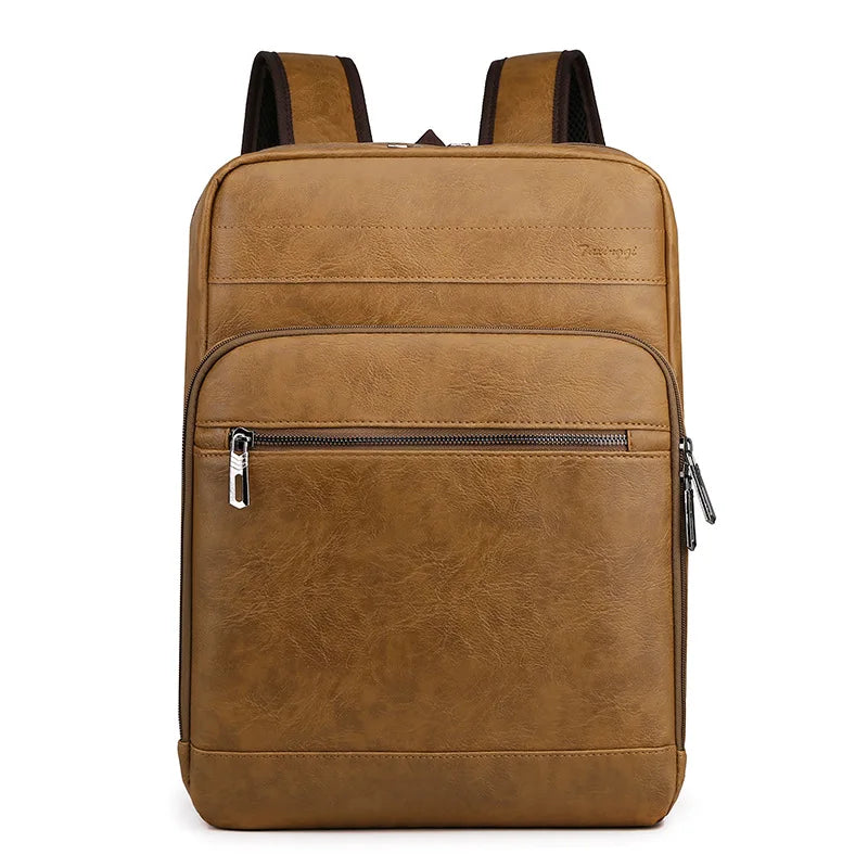 Sac à Dos Classique en Cuir Simple & Elégant pour Homme