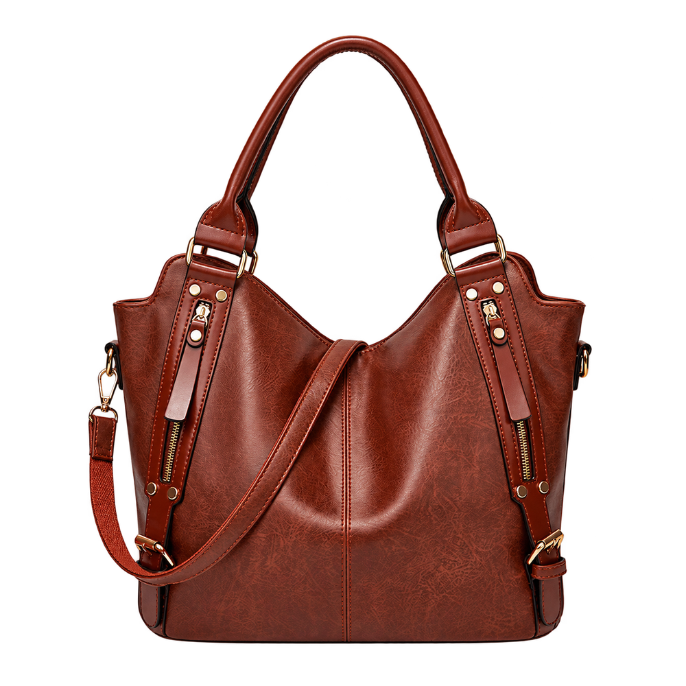 Sac cabas femme marron - fond transparent 1000 x 1000