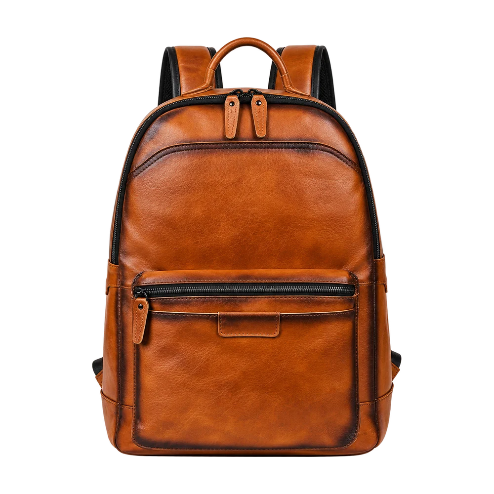 Sac à dos homme Marron - fond transparent 1000 x 1000
