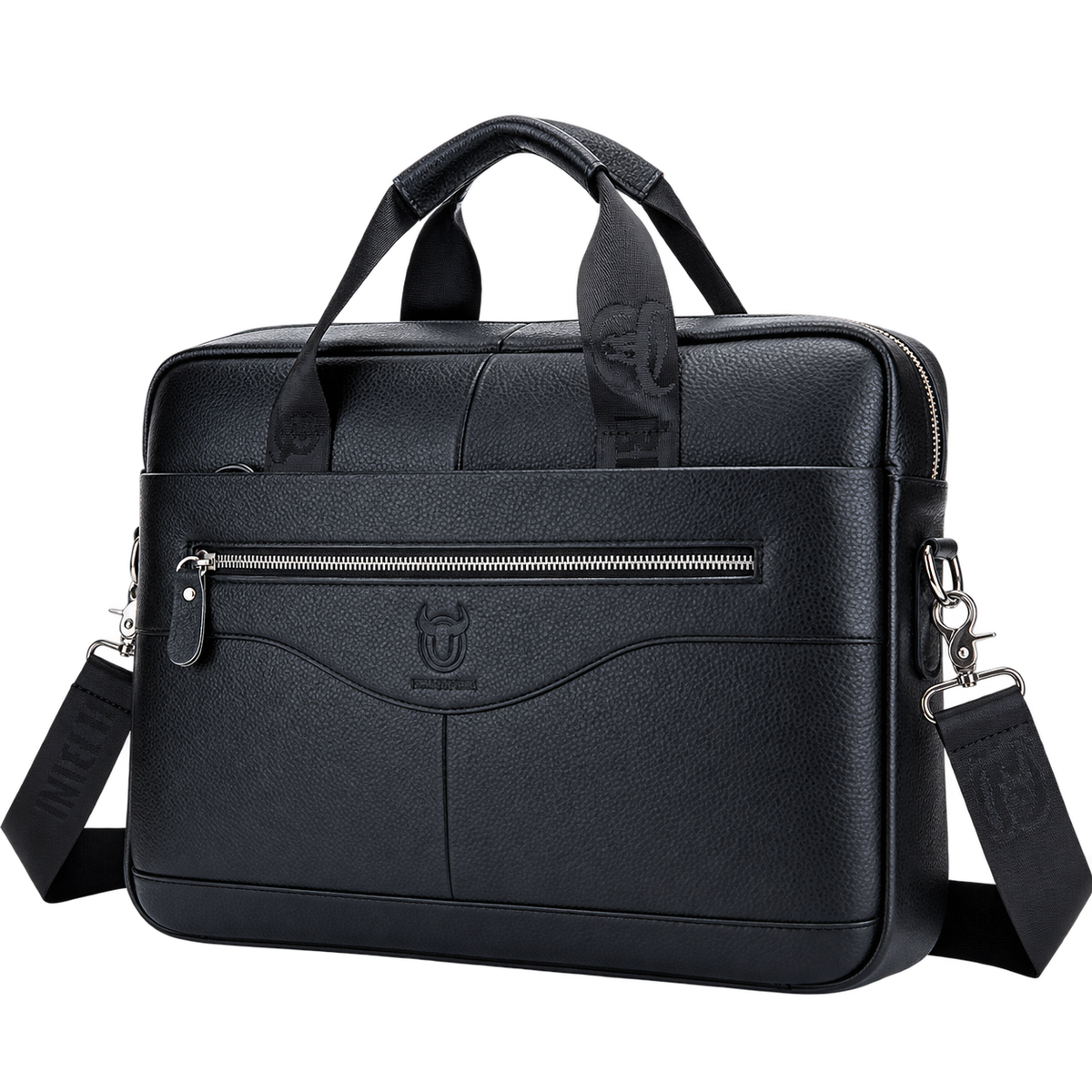 Sac ordinateur Noir, fond transparent