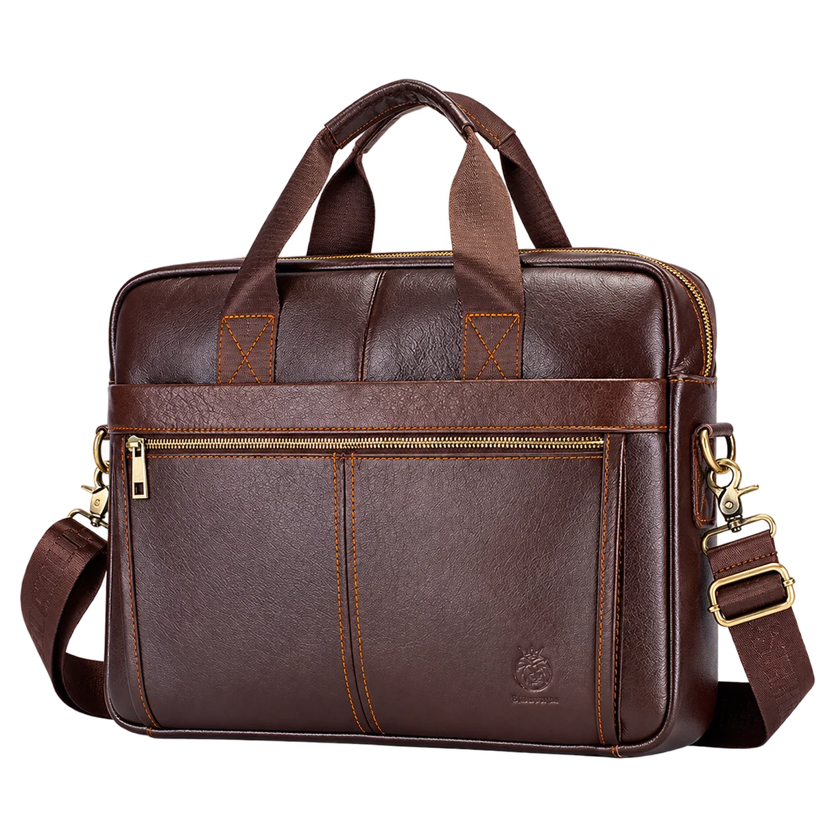 Sac ordinateur couleur Café, fond transparent