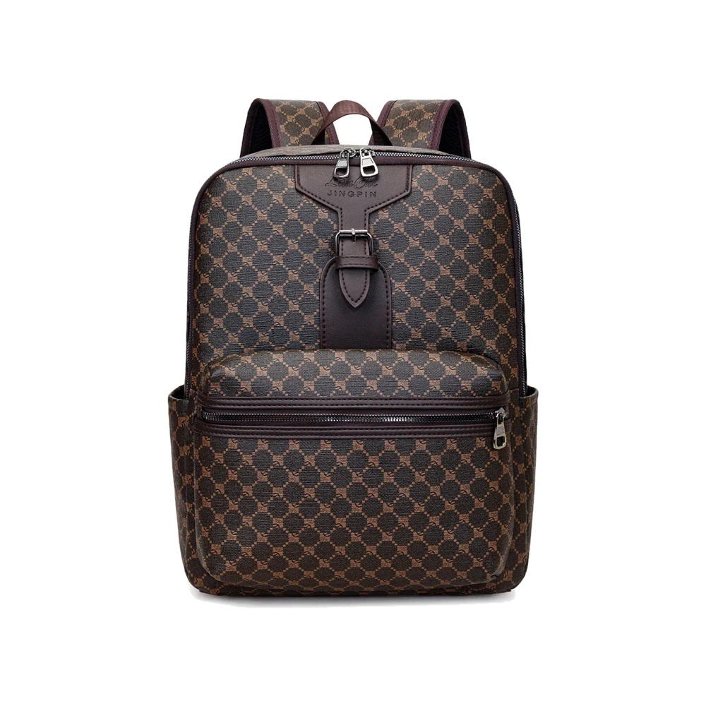 Sac à Dos Ordinateur Homme - Marron