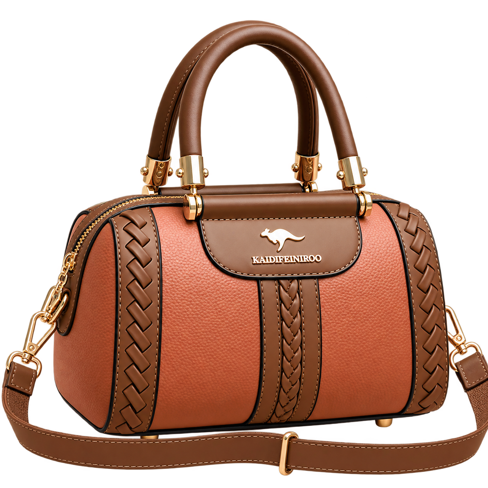 Sac Bandoulière Femme à Poignée Maëlle - Orange