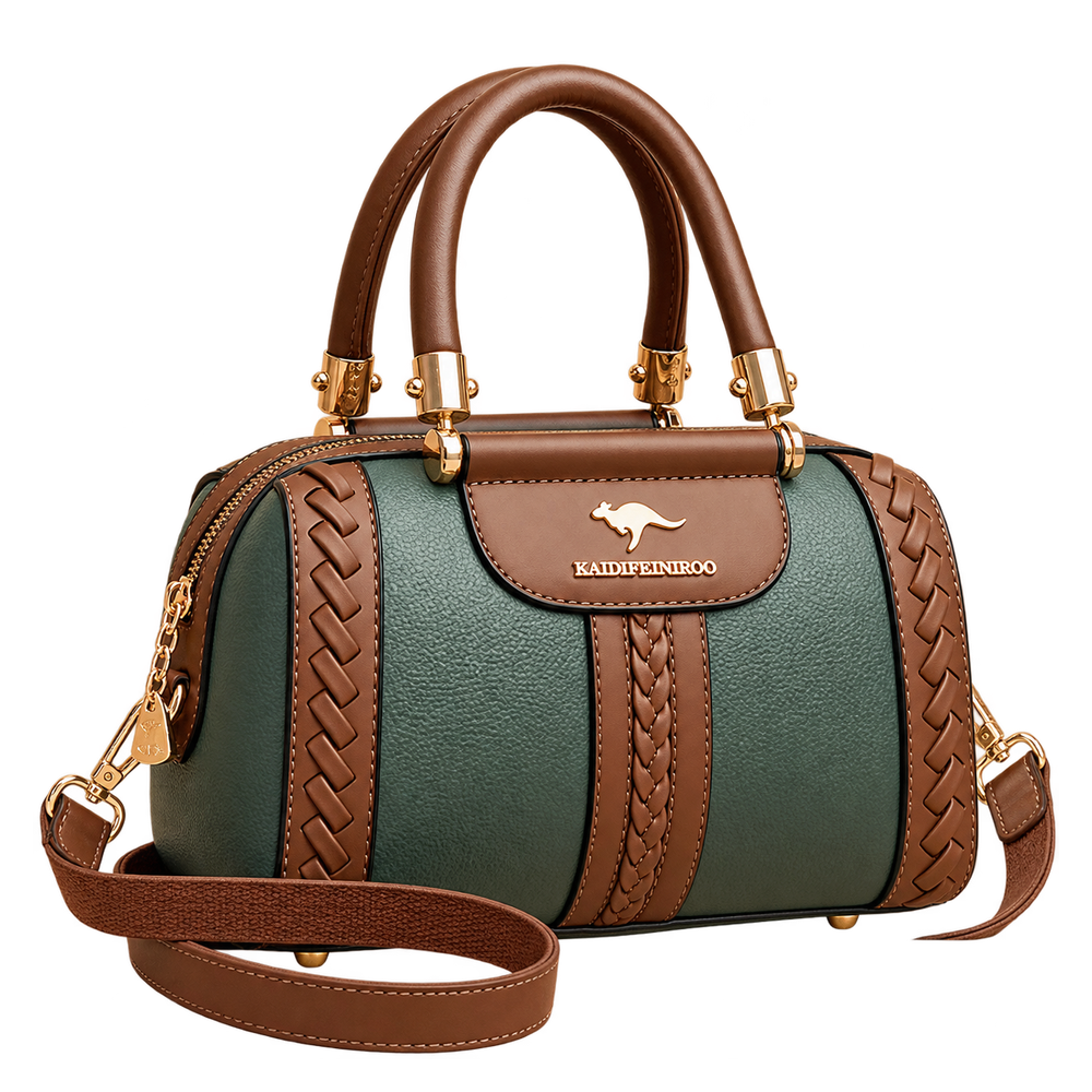 Sac Bandoulière Femme à Poignée Maëlle - Vert