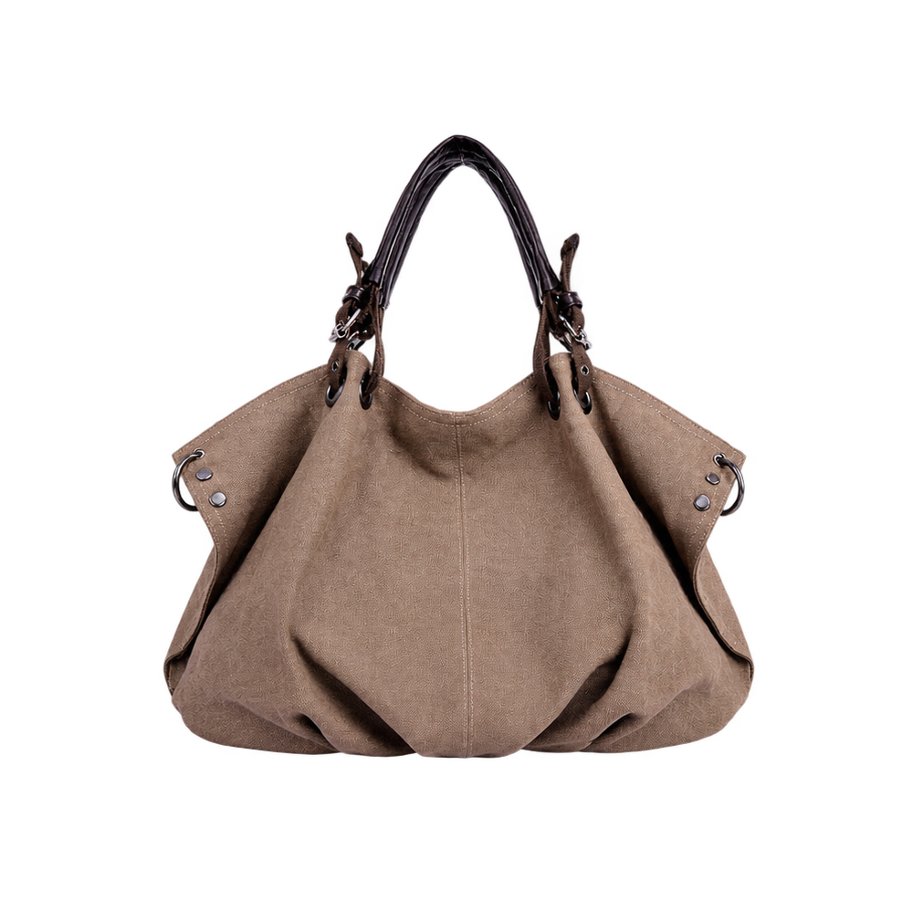 Sac cabas ÉDITH Café détouré