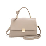 Sac Bandoulière Simple & Chic en Cuir Souple Femme