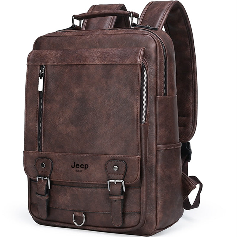 Sac Ordinateur de Grand Format en Cuir pour Homme